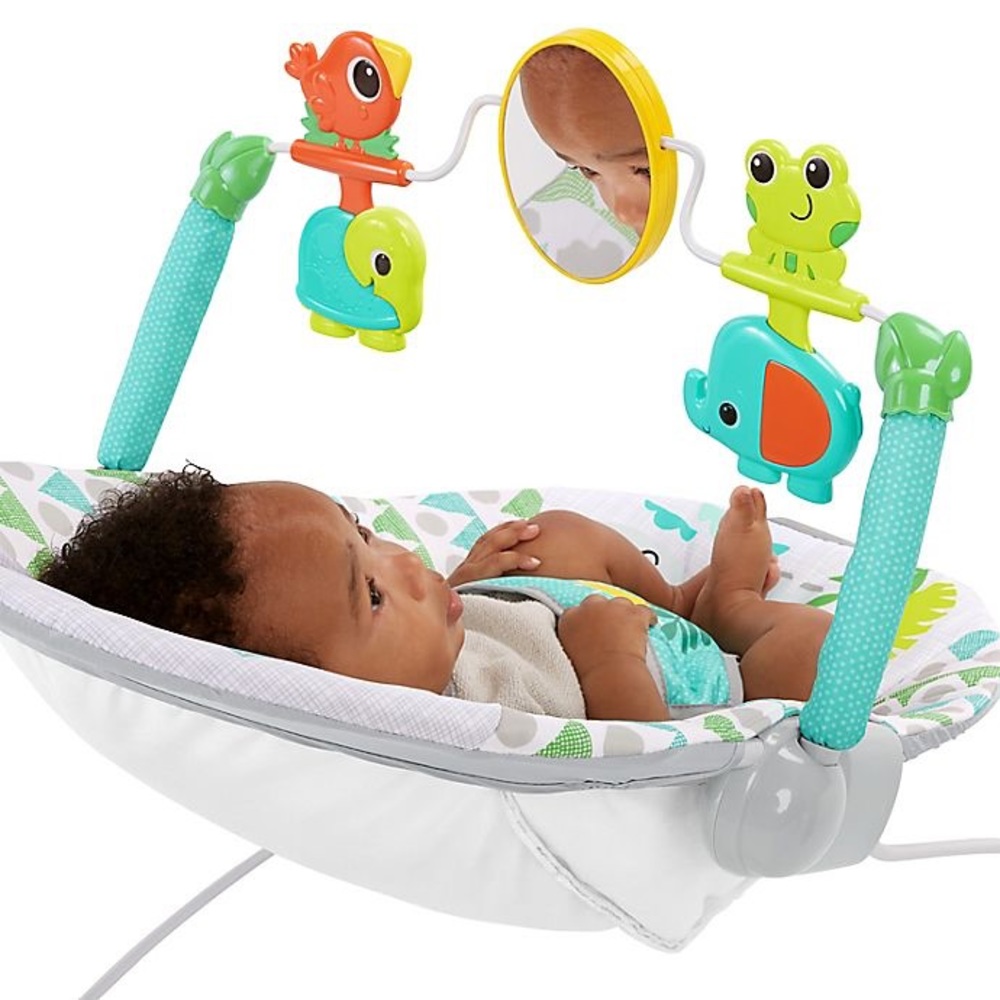 COPY - Bright Starts™ Spinnin' Safari™ Vibrating Bouncer